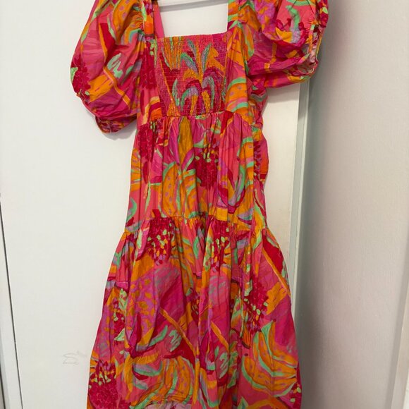 FARM Rio - FRUIT BRUSH MIDI DRESS - Picture 4 of 4